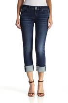 Hudson Jeans - Wc215dew Ginny Crop Straight With Cuff In Battalion