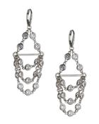 Cz By Kenneth Jay Lane - Chandelier Diamond By The Inch Earring