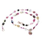Lori Kaplan Jewelry - Pink Sapphire And Watermelon Tourmaline Necklace