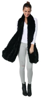 Camille Scarf Black