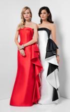 Terani Couture - Unique Strapless Ruffled Bodice Gown 1711e3158