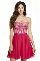 Jolene Collection - 16528 Bejeweled Sweetheart A-line Dress