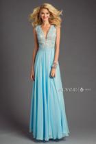 Alyce Paris - 6418 Prom Dress In Sky Blue Nude