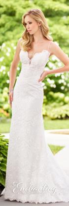 Enchanting By Mon Cheri - 118149 Scalloped Sweetheart Lace Wedding Dress