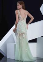 Jasz Couture - 5355 Dress In Mint Pink