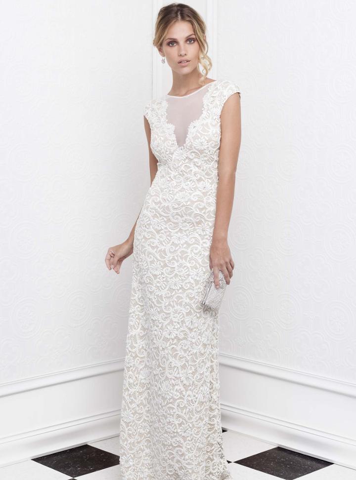 Baccio Couture - Ines Painted Long Dress