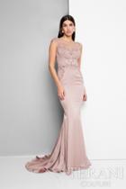Terani Evening - Elegant Sleeveless Bateau Neckline Polyester Mermaid Gown 1712e3264