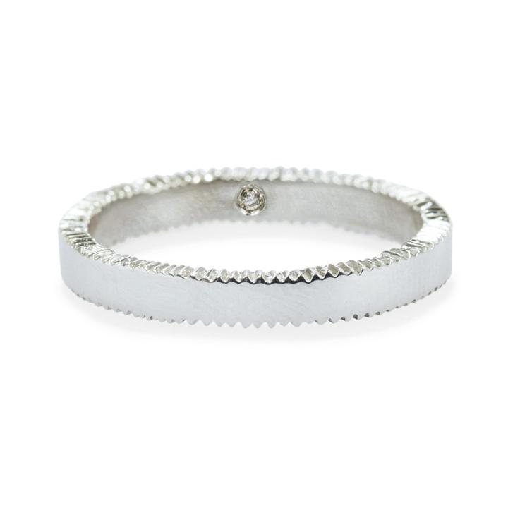 Elizabeth Buenaventura - White Gold Band