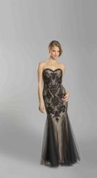Aspeed - L1331 Long Embellished Strapless Mermaid Evening Dress