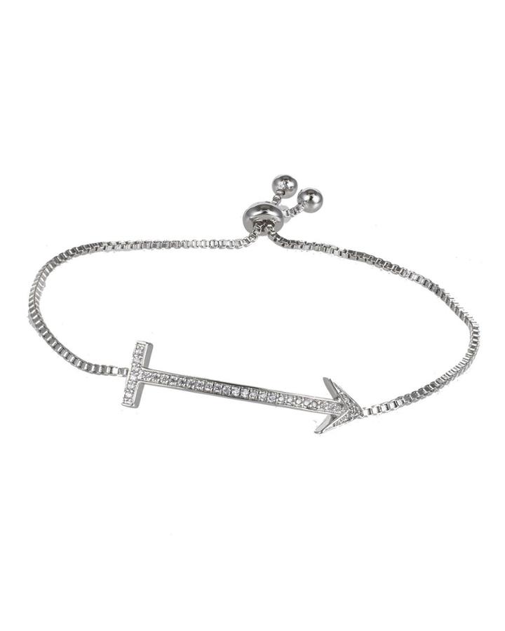 Cz By Kenneth Jay Lane - Adjustable Arrow Bracelet 8108254408