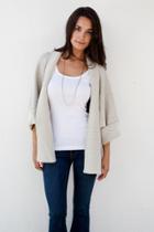 Goddis Sierra Knit Jacket In Beach Comber P/s