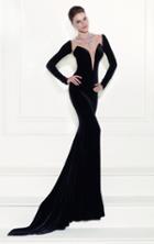 Tarik Ediz - Jeweled Mermaid Gown 92518