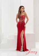 Jasz Couture - 5439 Dress In Red