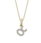 Rachael Ryen - Taurus Diamond Zodiac Charm Necklace