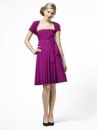 Dessy Collection - Lbtwist Dress In Persian Plum