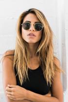 Joah Brown - Classix Sunglasses In Gold