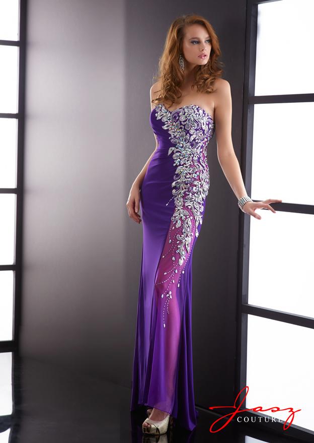 Jasz Couture - 5057 Dress In Purple