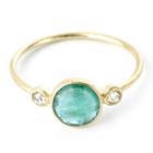 Nina Nguyen Jewelry - Fond Emerald 14k Gold Ring