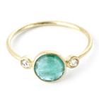 Nina Nguyen Jewelry - Fond Emerald 14k Gold Ring