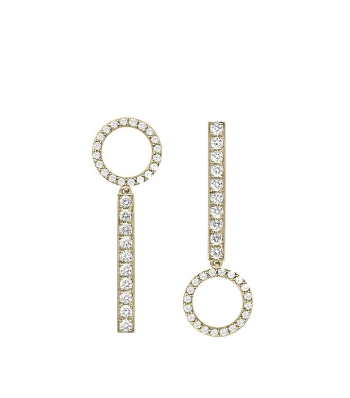 Bonheur Jewelry - Adalicia Gold Drop Earrings