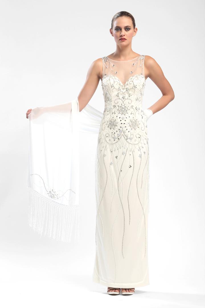 Sue Wong - N5562 In White