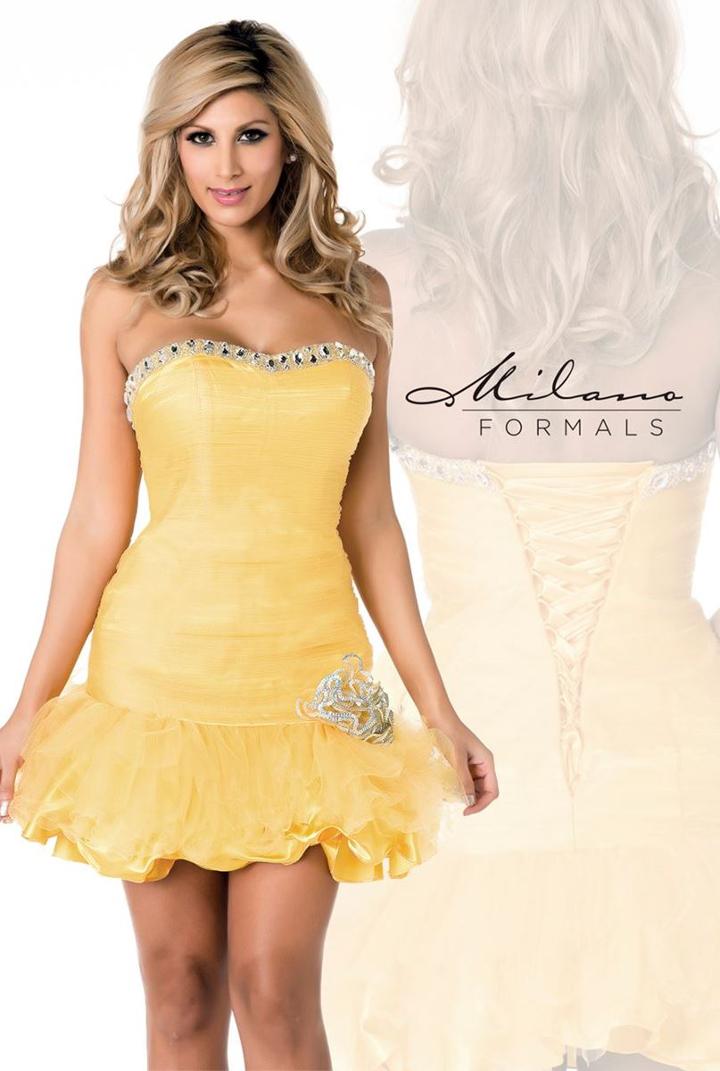 Milano Formals - E1388 Short Dress