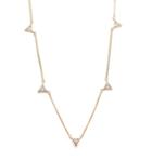 Rachael Ryen - Multi Triangle Necklace Gold
