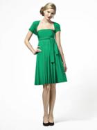 Dessy Collection - Lbtwist Dress In Pantone Emerald