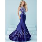 Tiffany Designs - Extravagant Beaded Illusion Neck Mermaid Dress 16245