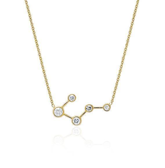 Logan Hollowell - Big Dipper Diamond Constellation Necklace