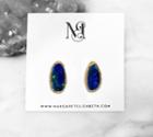 Margaret Elizabeth - Opal Teardrop Mini Studs