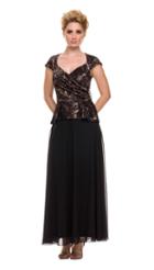 Nox Anabel - Lace Cap Sleeve Dress 5102
