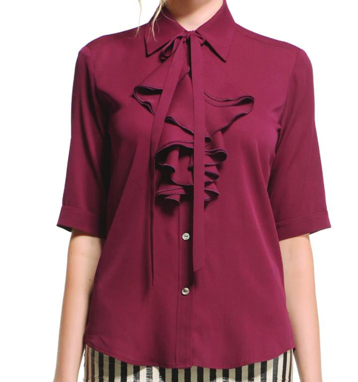 Daniela Corte - Ruffle Blouse