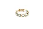 Tresor Collection - Gemstone Stackable Ring Band In 18k Yellow Gold (1400004420)