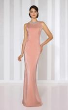 Cameron Blake By Mon Cheri - Long Evening Gown With Beaded Neckline 116659