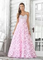 Blush - Sweetheart Tulle A-line Dress 5109