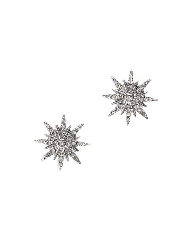 Cz By Kenneth Jay Lane - Celestial Stud Earrings
