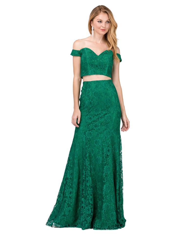 Dancing Queen - Two Piece Lace Sheath Dress