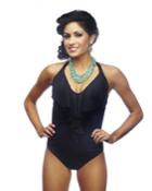 Nicolita Swimwear - Rumba Ruffles Black One Piece Swimsuit