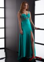 Jasz Couture - 5069 Dress In Jade Emerald
