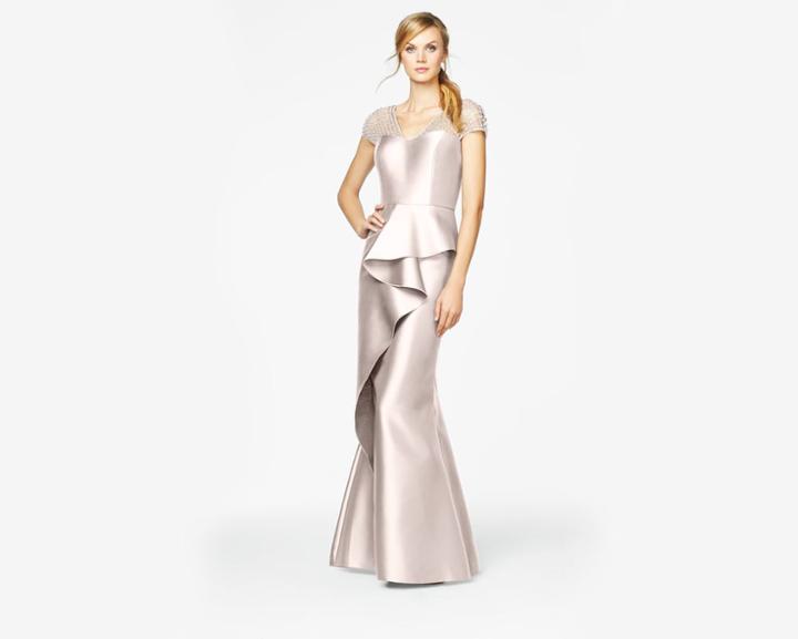 Daymor Couture - 370 V-neck Mermaid Evening Gown