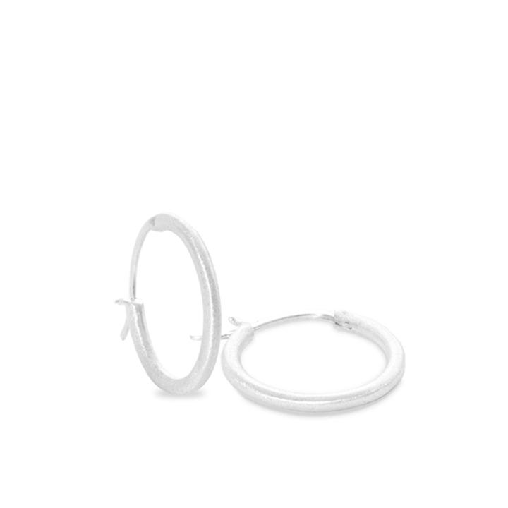 Nina Nguyen Jewelry - Small 25mm Silver Hoops