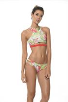 2017 Malai Swimwear - Sylvan Cockatoo Cutout Bottom B00254