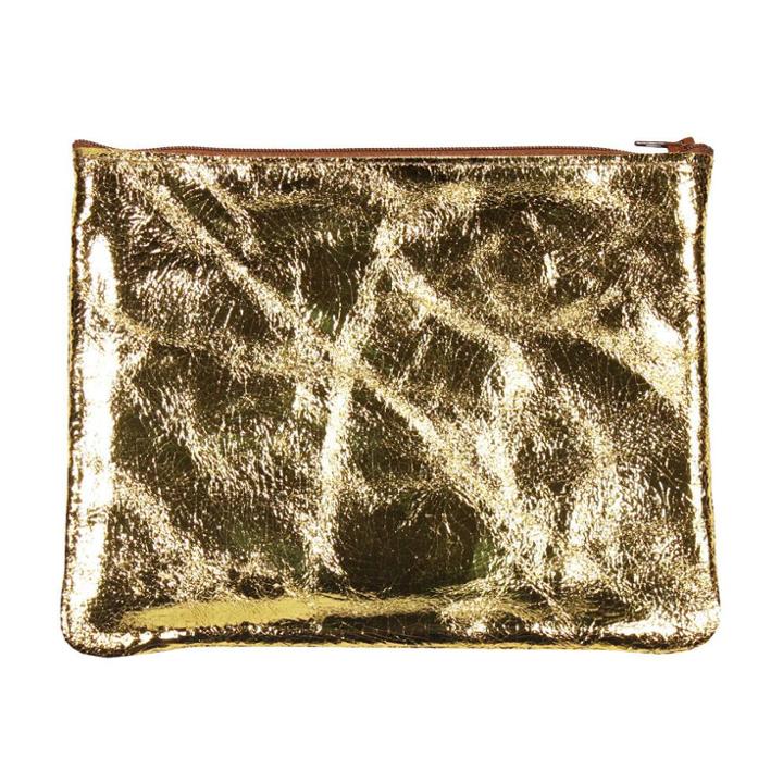 Margaret Elizabeth - Large Flat Zip Pouch