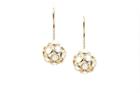 Tresor Collection - Rainbow Moonstone Earring In 18k Yellow Gold 512363076