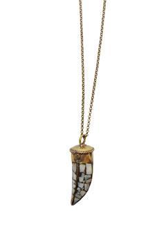 Heather Gardner - Tibetan Abalone Horn Necklace
