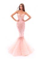 Tarik Ediz - 93494 Strapless Embellished Mermaid Gown