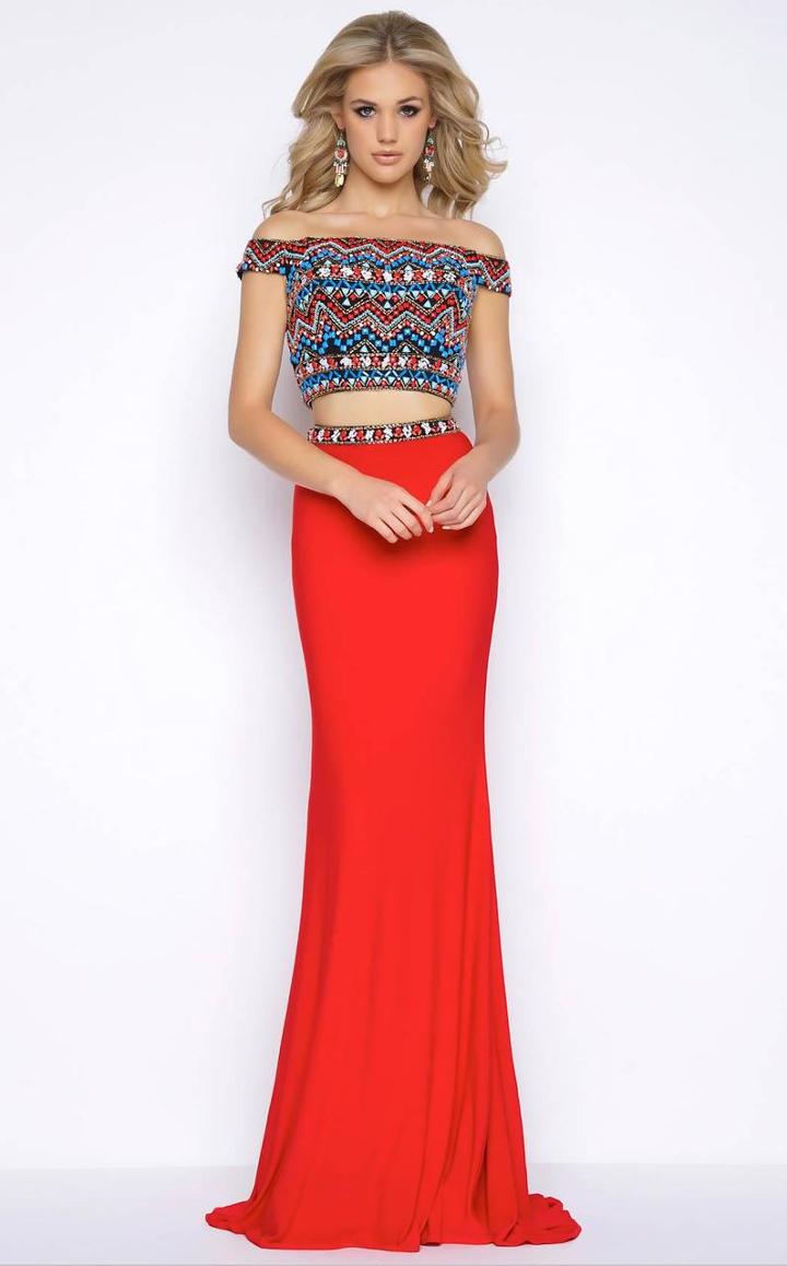 Cassandra Stone - 40605a Two Piece Gown Style