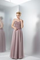 Marsoni By Colors - M109 Embellished A Line Long Gown