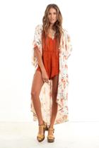 Saltwater Luxe - Festival Kimono Floral